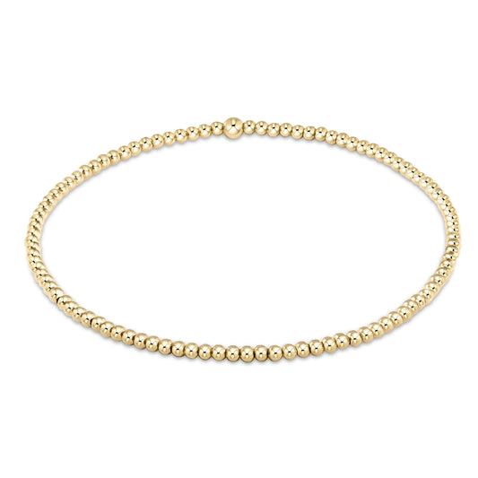 Classic 2mm Bracelet - Gold