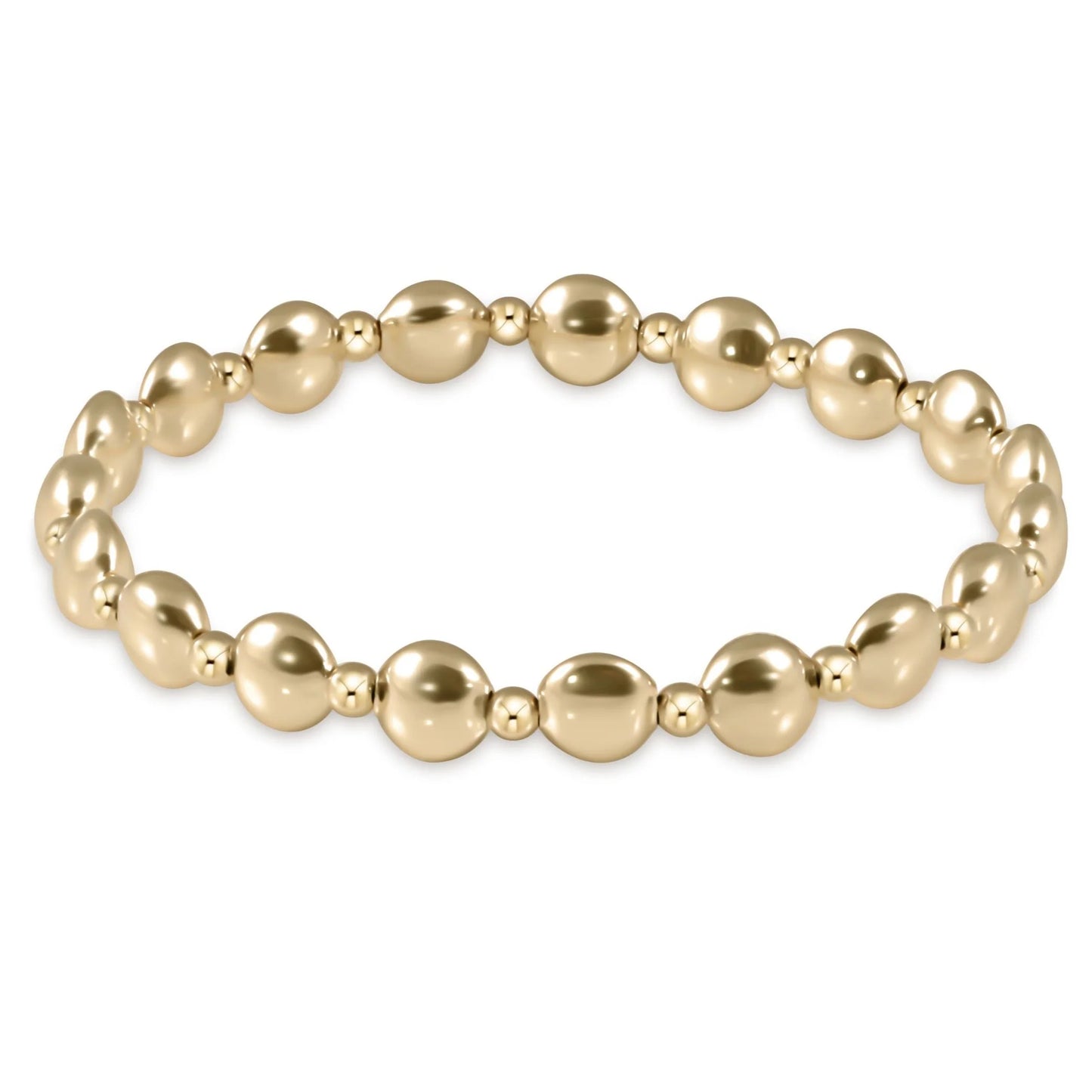 Extends Gold Grateful 6mm Brcaelet