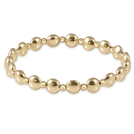 Extends Gold Grateful 6mm Brcaelet