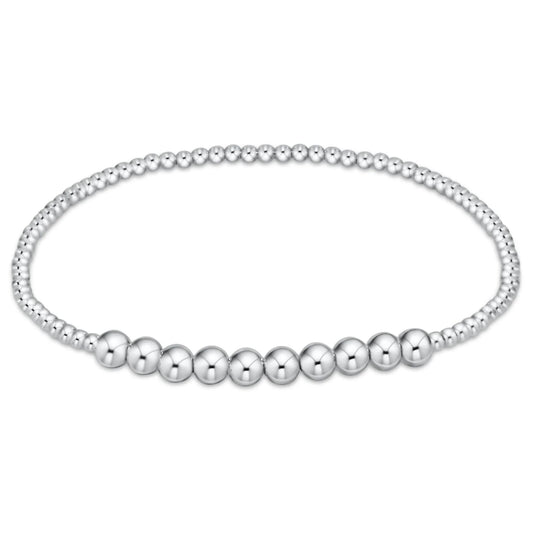 Classic Sterling Beaded Bliss 4mm Bracelet