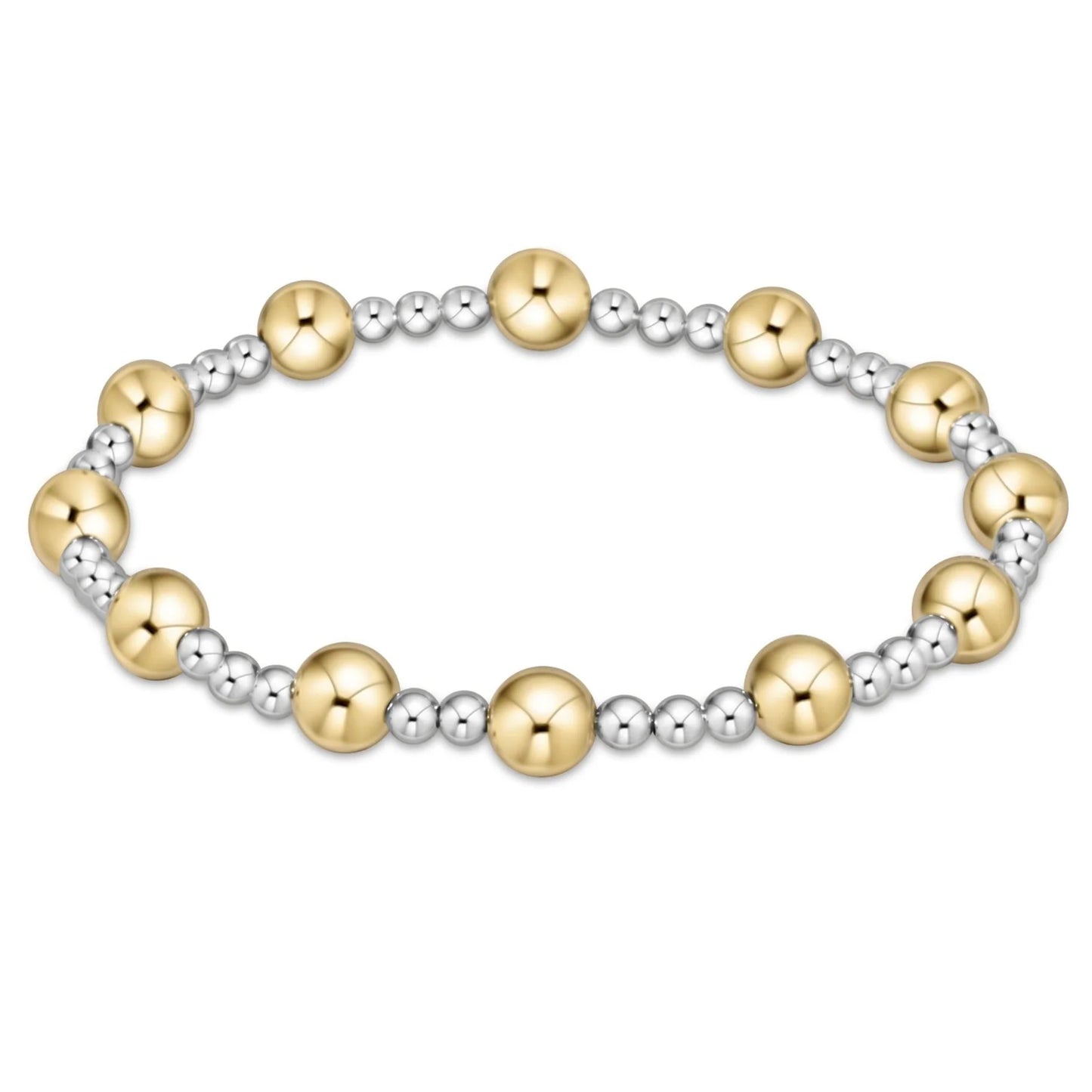 Extends Sincerity Mixed Metal 6mm Bracelet
