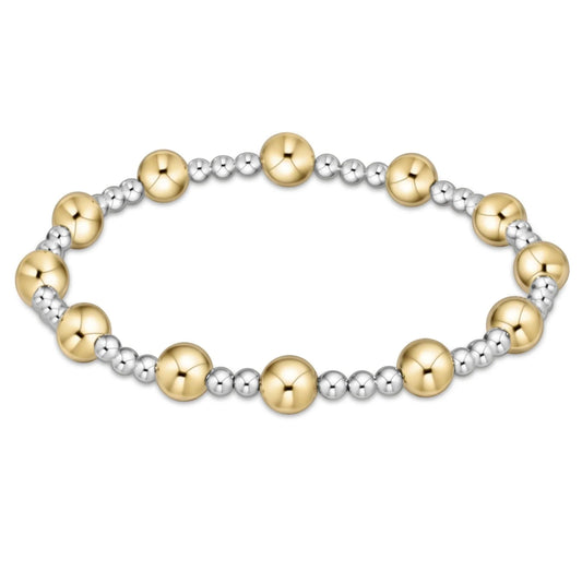 Extends Sincerity Mixed Metal 6mm Bracelet