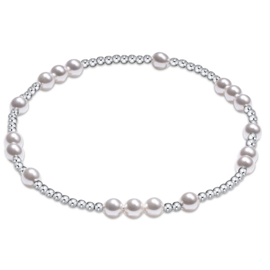 Extends Hope Unwritten Pearl 4mm Sterling Bracelet