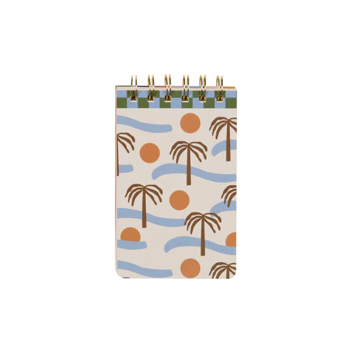 A Dopo Palm Tree Wire Notepad