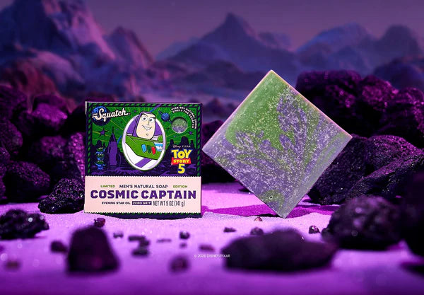 Dr. Squatch Men's Natural Bar Soap - Cosmic Captain