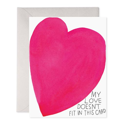 Squeezed Heart Card with Envelope
