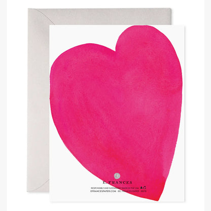 Squeezed Heart Card with Envelope
