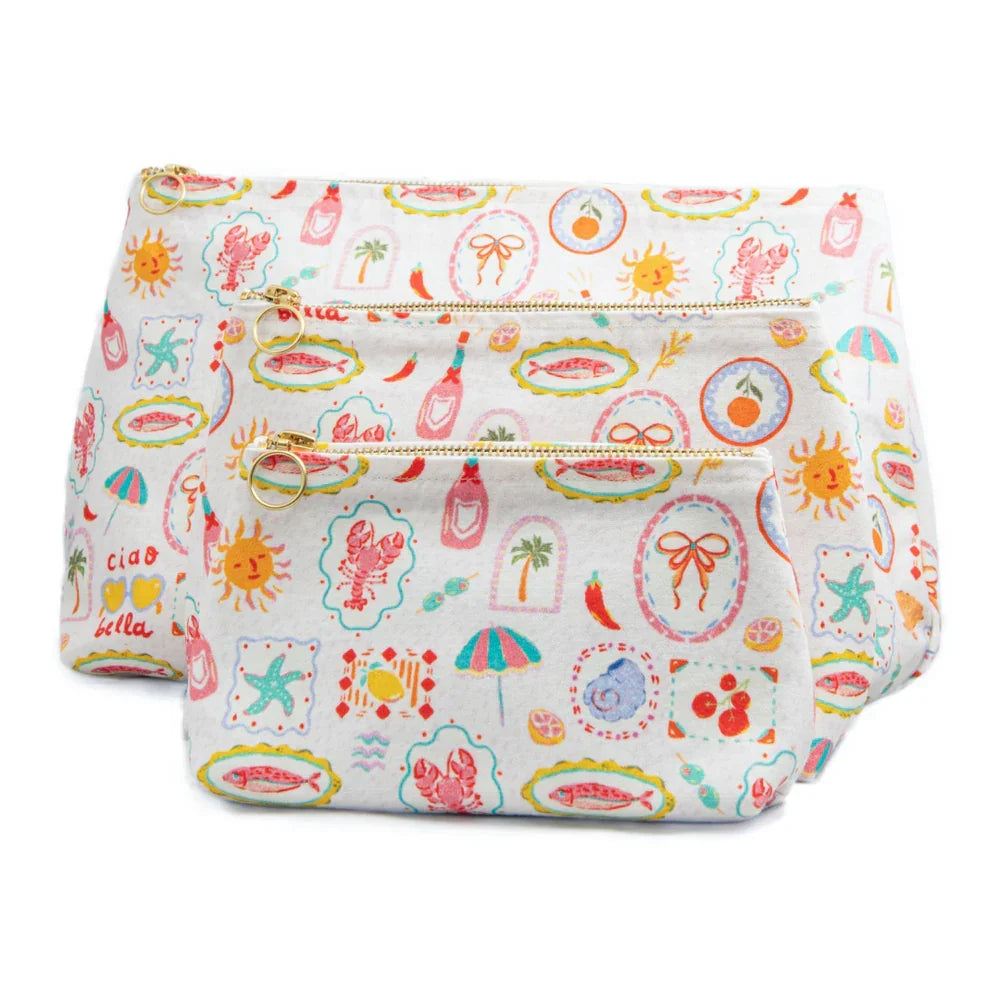 Ciao Bella Cosmetic Bags