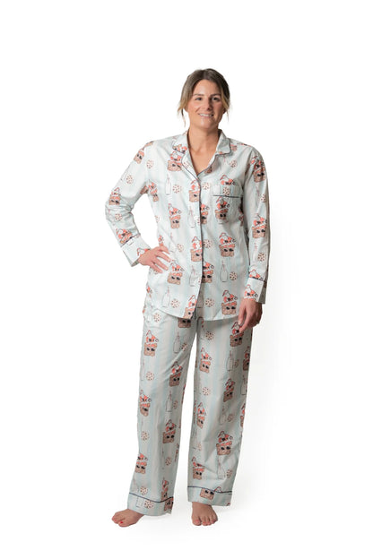 Milk And Cookies Pajama Set