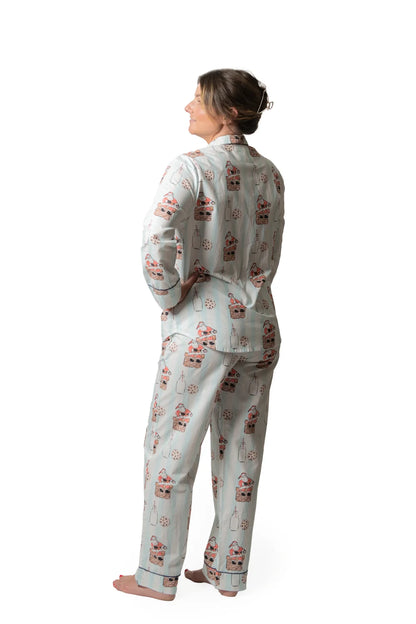 Milk And Cookies Pajama Set