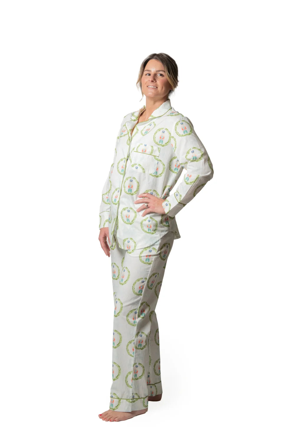 Hippopotamus And Nutcracker Pajama Set