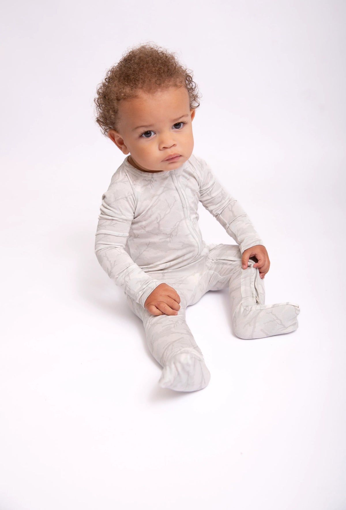 LS Zip PJs-Driftwood Camo