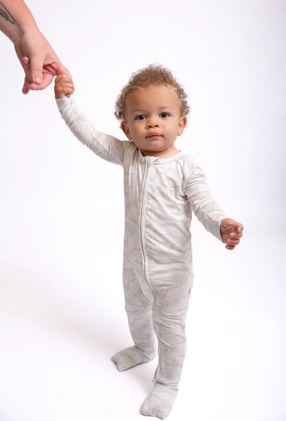 LS Zip PJs-Driftwood Camo
