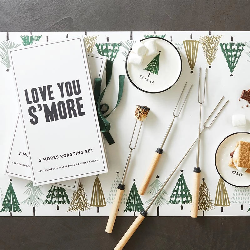 Love You S'more Roasting Set Book Box