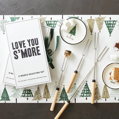 Love You S'more Roasting Set Book Box