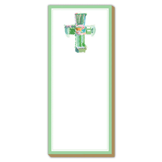 Lauren Dunn Green Cross Luxe Skinny Pad