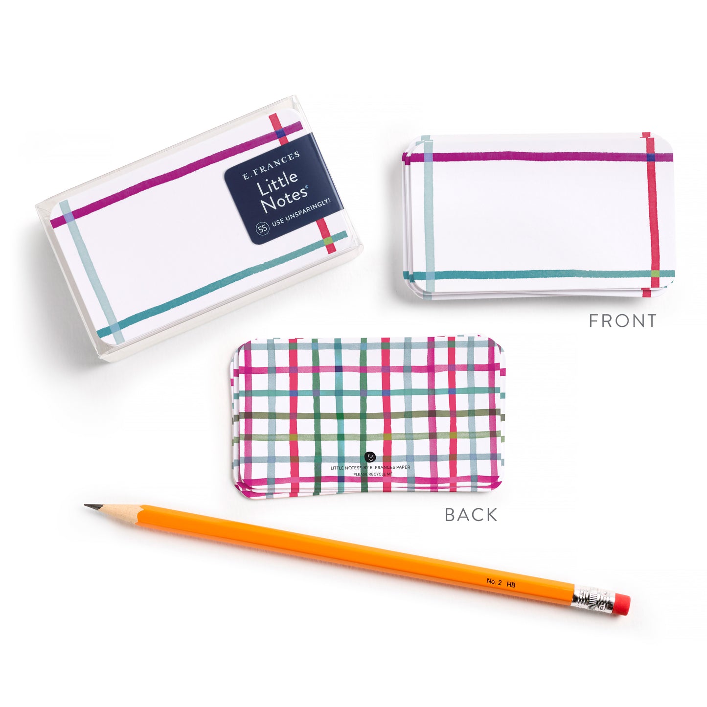 Little Notes - Happy Plaid