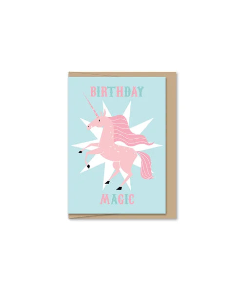 Mini Greeting Card - Birthday Magic