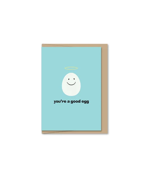 Mini Greeting Card - Good Egg