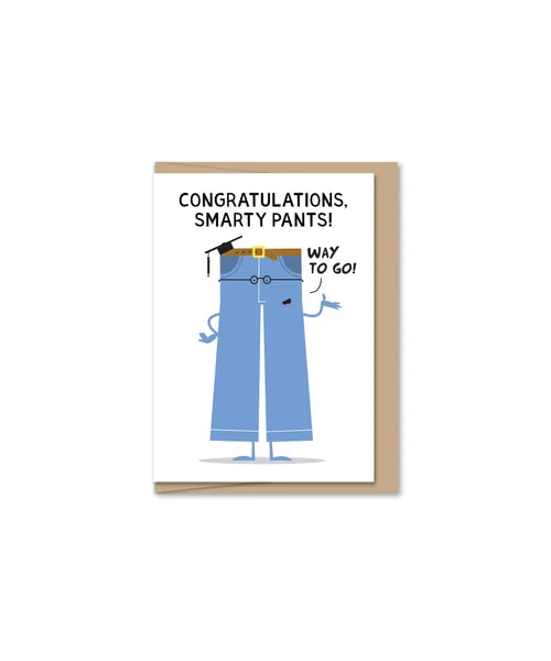 Mini Greeting Card - Pants