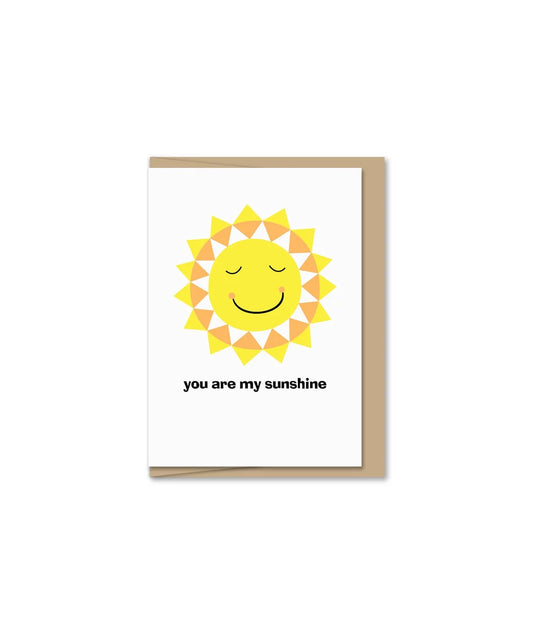 Mini Greeting Card - Sunshine