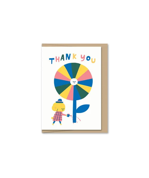 Mini Greeting Card - Watering Thanks