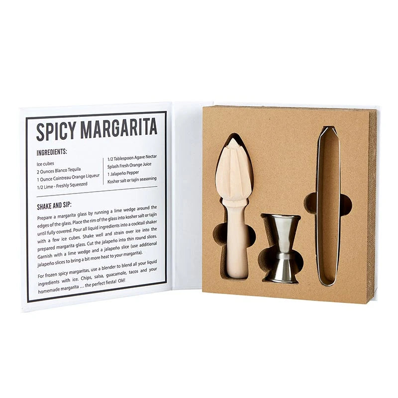 Margarita Cocktail Kit Book Box