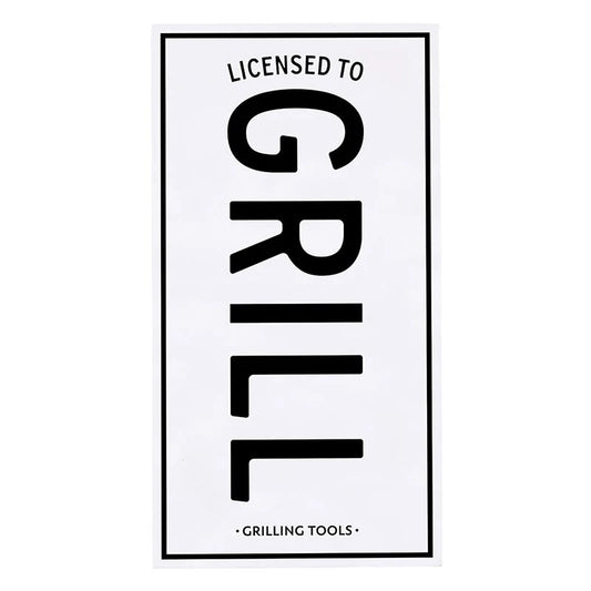 Licensed to Grill Natural BBQ Tools Book Box