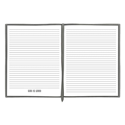 Face to Face Suede Journal - Be Still