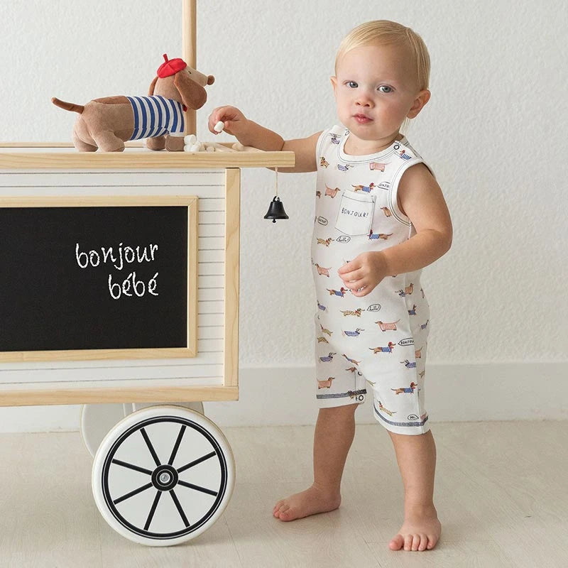 Tank Romper - Bonjour
