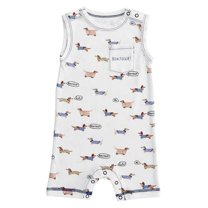 Tank Romper - Bonjour