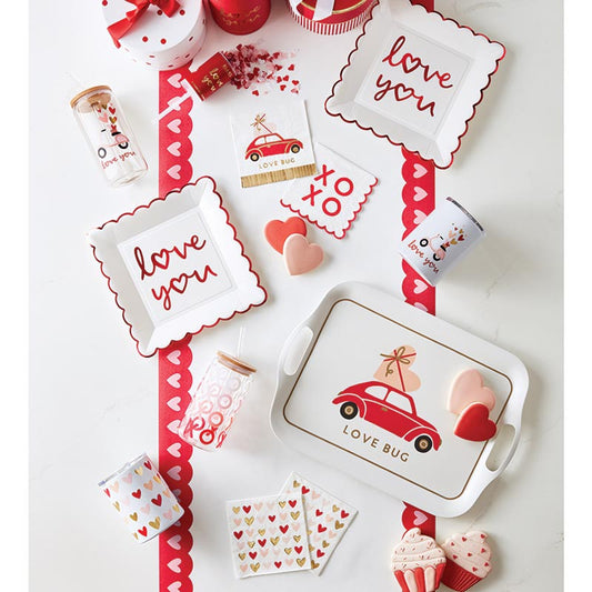 Stainless Steel 12oz Tumbler - Hearts
