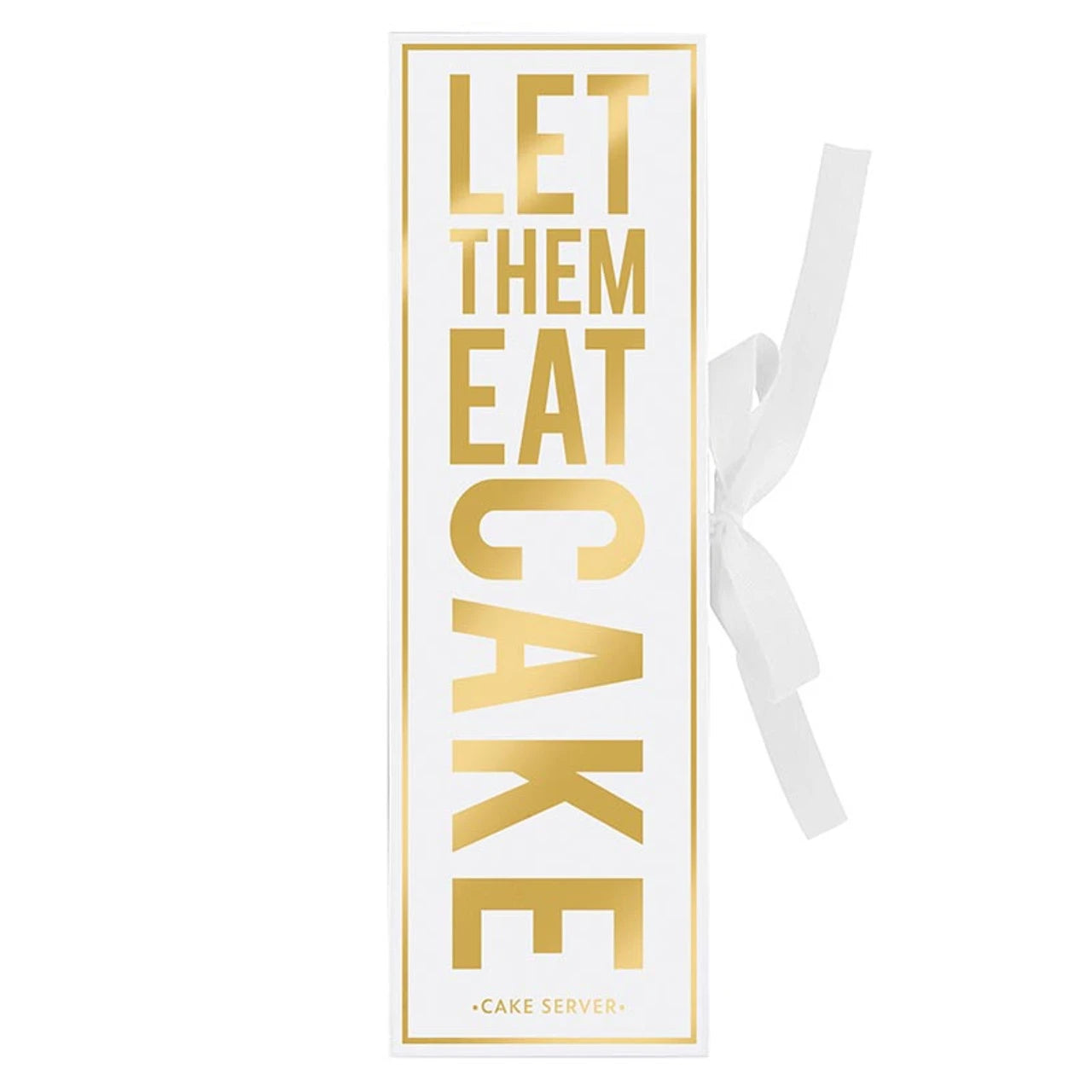 Let Them Eat Cake Server Set Book Box