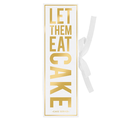 Let Them Eat Cake Server Set Book Box