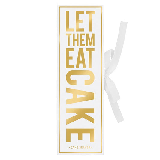 Let Them Eat Cake Server Set Book Box