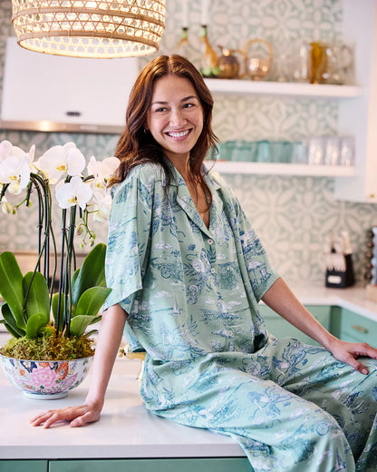 Eco Satin Wildest Dreams Set - Mermaid Toile