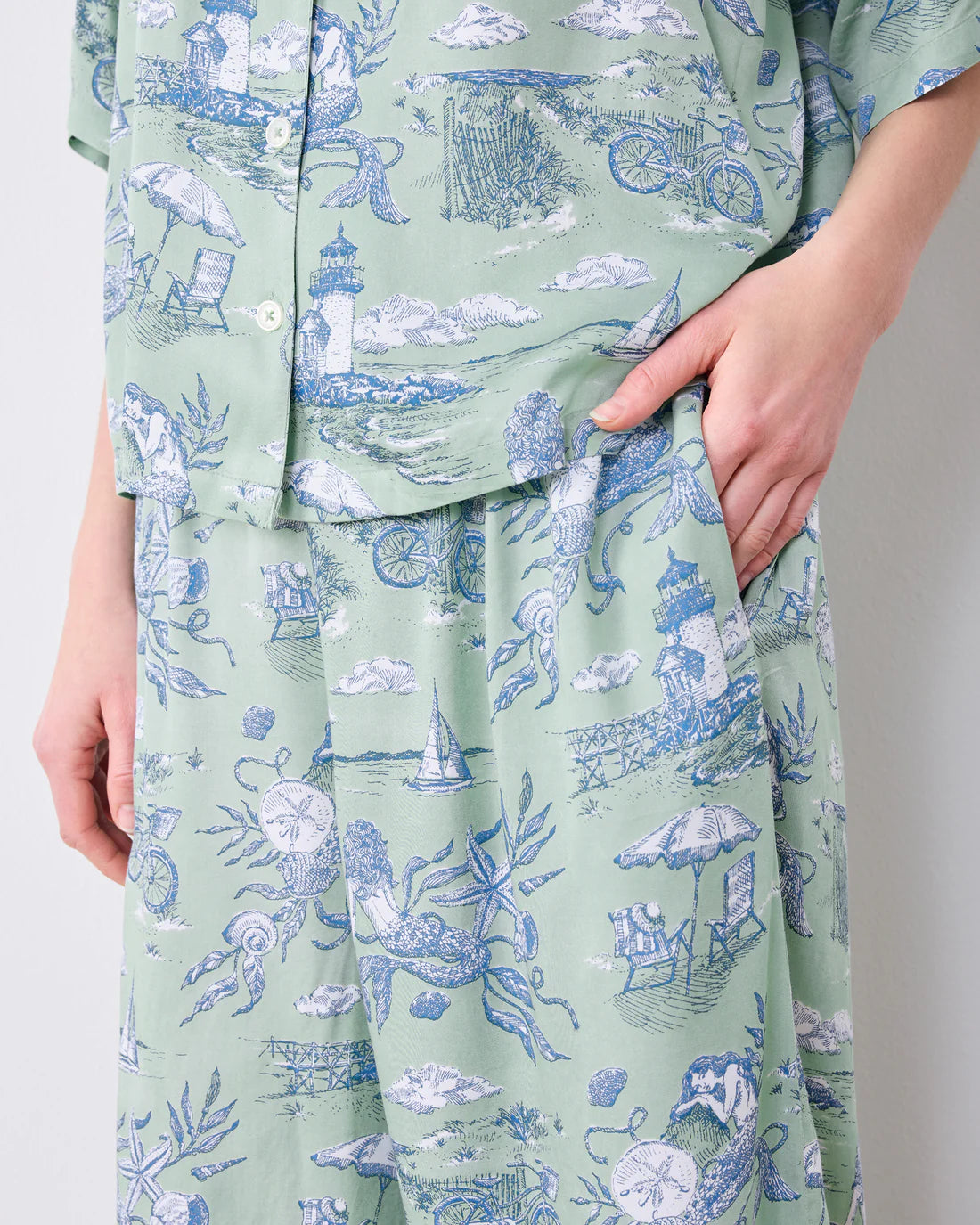 Eco Satin Wildest Dreams Set - Mermaid Toile