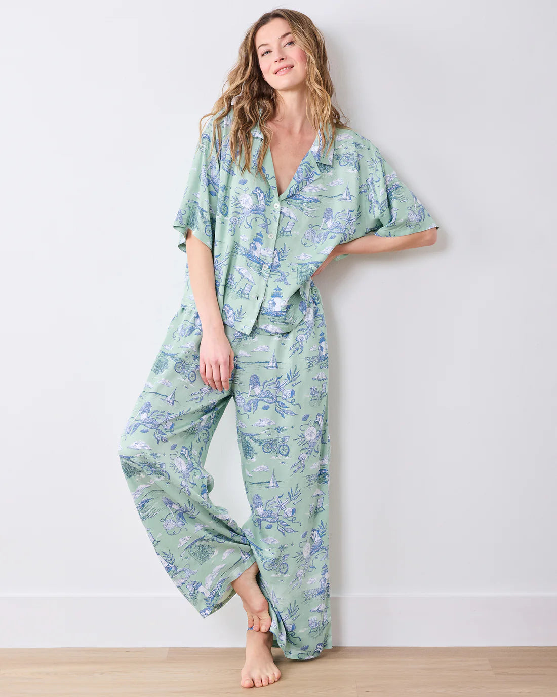 Eco Satin Wildest Dreams Set - Mermaid Toile