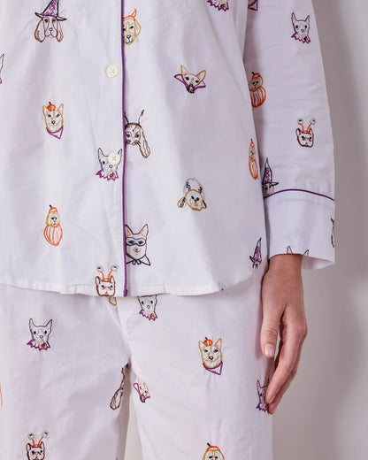 Halloween Hounds Long PJ Set - Medium