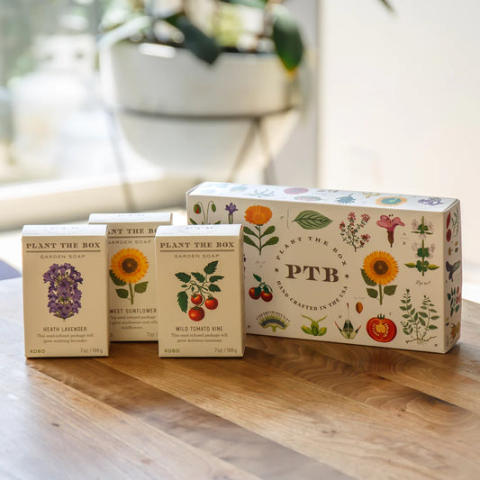 Plant the Box Bar Soap Trio Gift Set