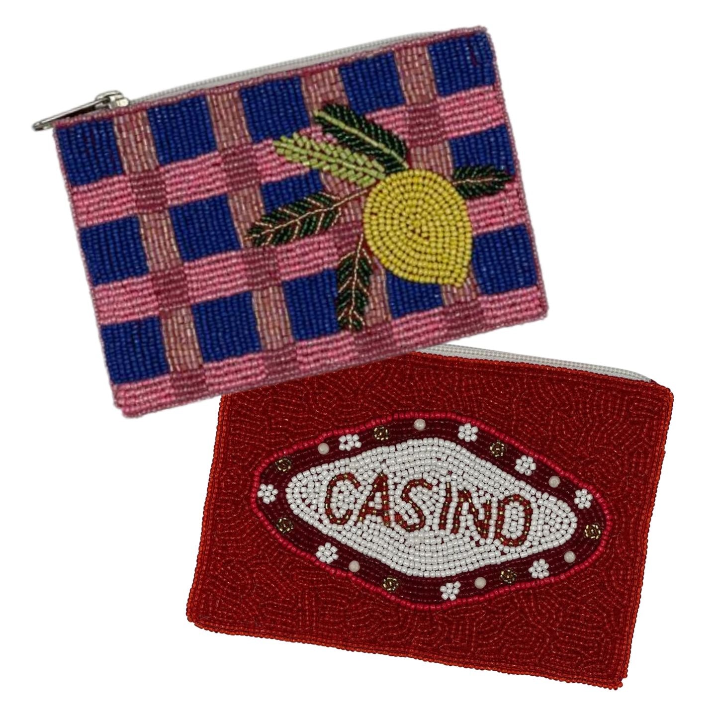 Beaded Coin Wallet