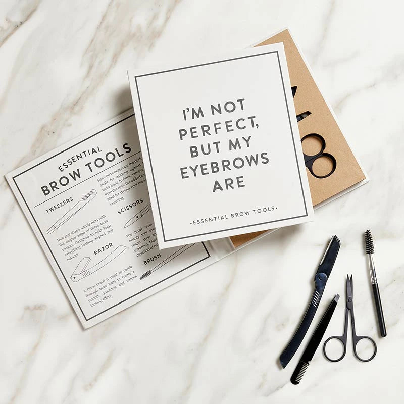 I'm Not Perfect But My Eyebrows Are Eyebrow Book Box