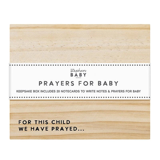 Letter Keepsake Box - For This Child We Have Prayed