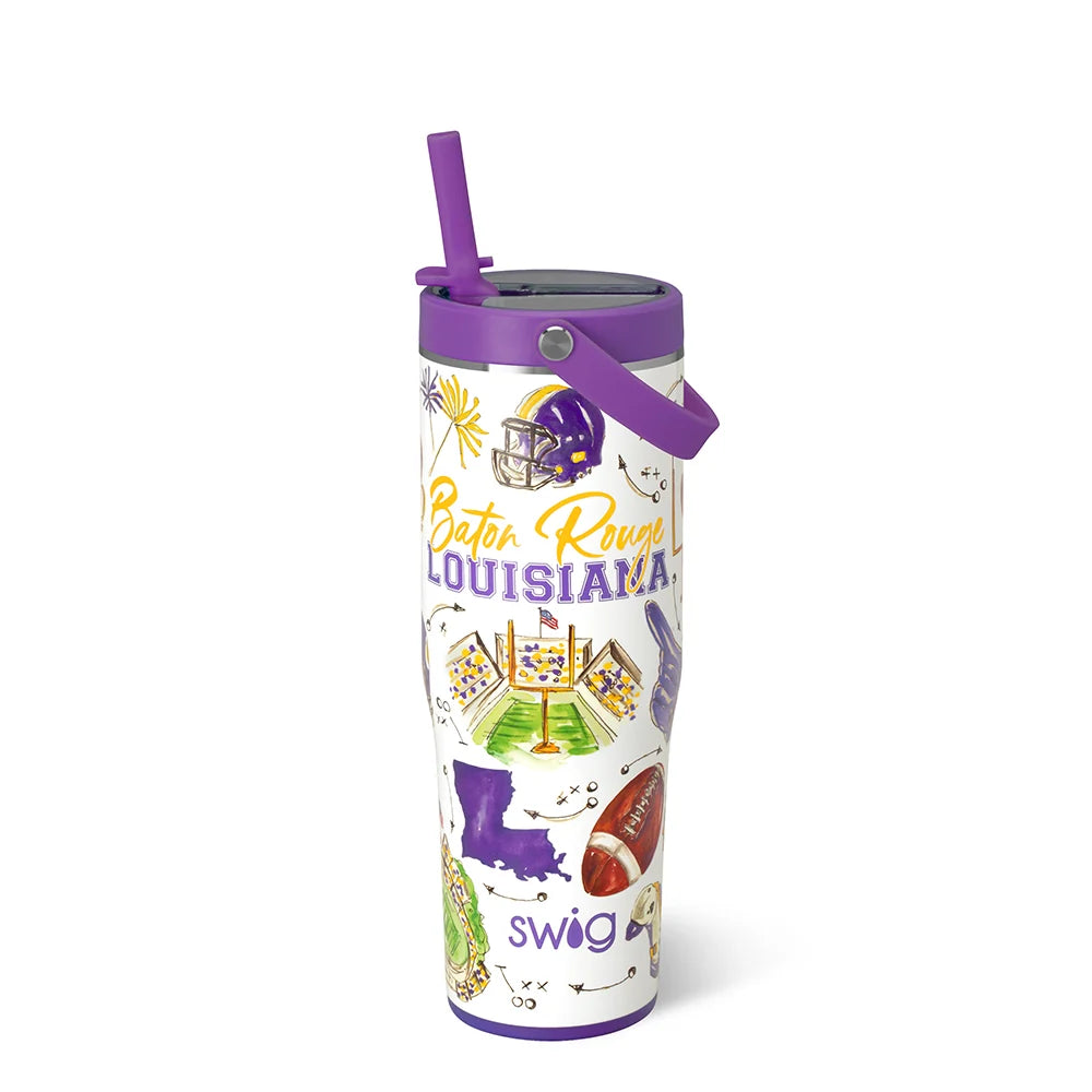 Tailgates In Baton Rouge To-Go Tumbler - 30oz.