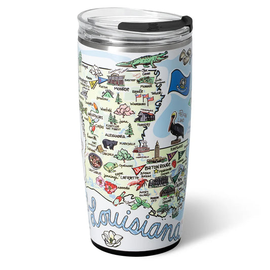 22oz Tumbler - Louisiana