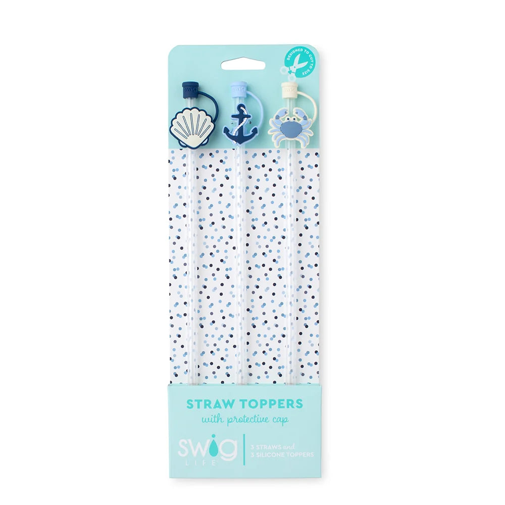 Straw Topper Set - Shoreline