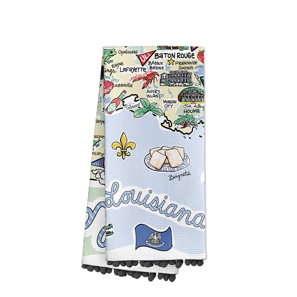 Tea Towel - Louisiana