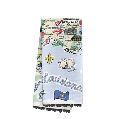 Tea Towel - Louisiana