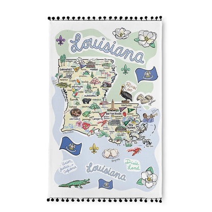 Tea Towel - Louisiana