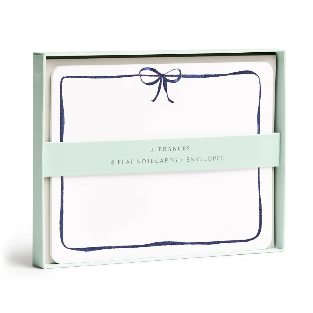 Navy Bow Flat Notes